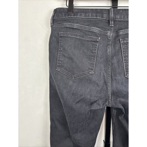 Lafayette 148 Mercer Skinny Jeans Women's 31 Washed Onyx Black Stretch Ankle - Picture 8 of 13